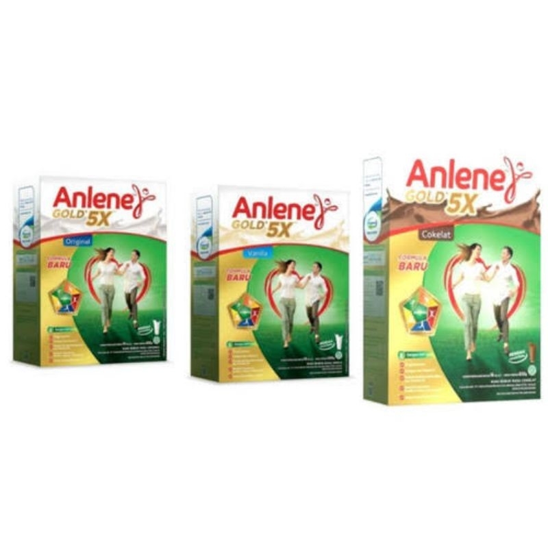 

Anlene Gold 5x berat 250 gram