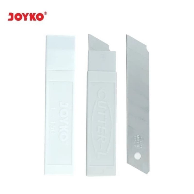 

ISI CUTTER JOYKO L 150 ISI PISAU CUTTER REFFIL CUTTER BESAR SEKOTA MERAH CUTTING MAT