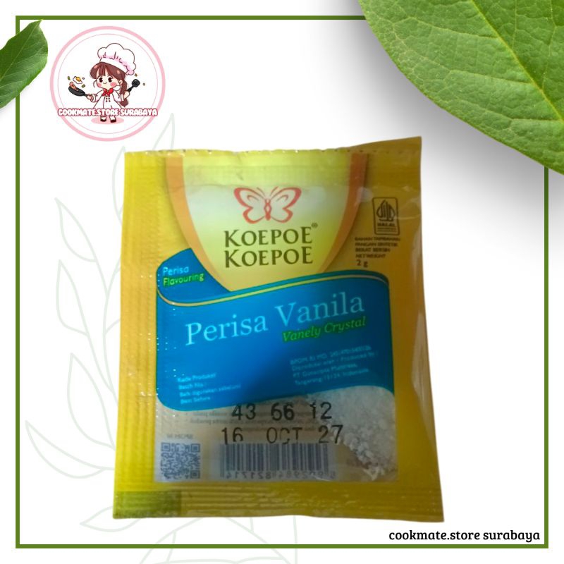 

Koepoe Kopoe Perisa Vanila 2gr - Sachet / Vanely Crystal