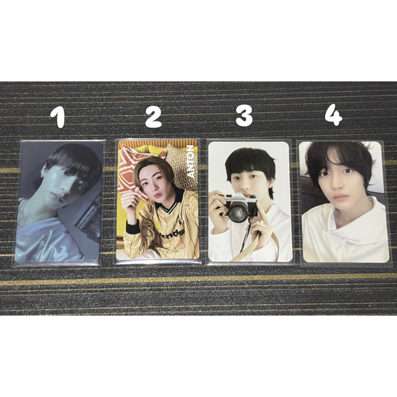 PHOTOCARD RIIZE ANTON WONBIN OFFICIAL