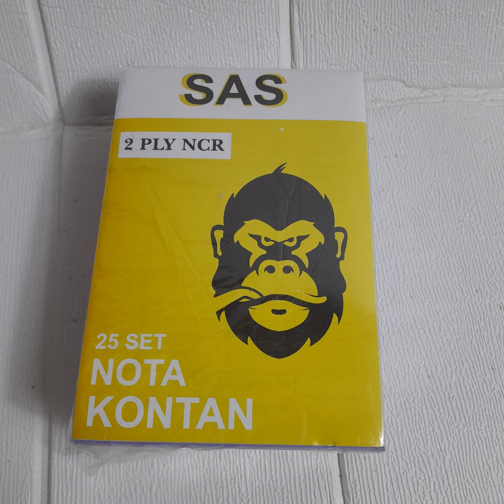 

Nota Kontan SAS Gorilla 2 Ply K2 : 2 Rangkap : Putih - Merah