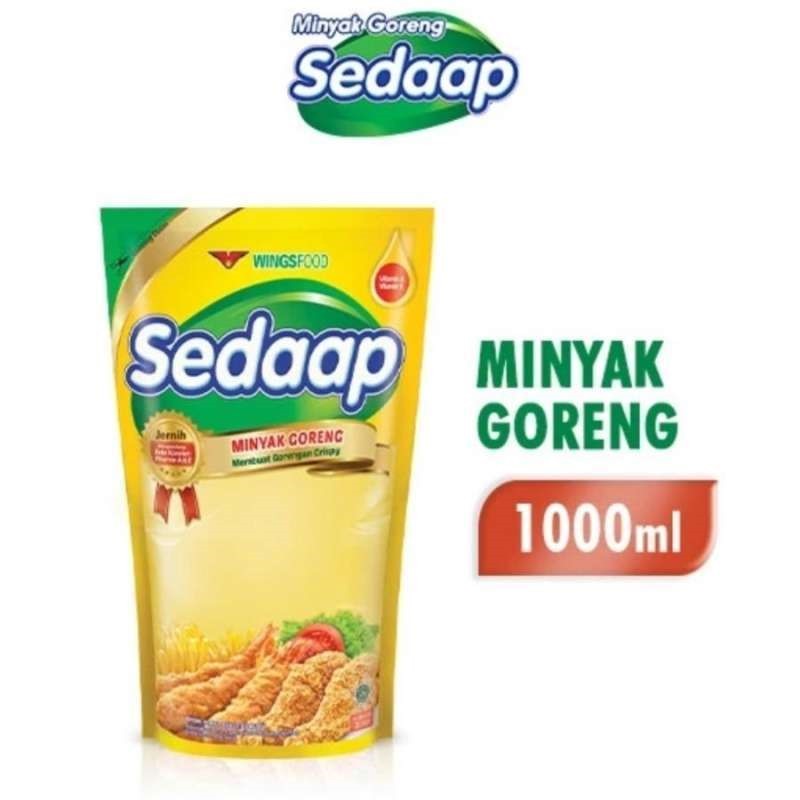 

Minyak goreng cap Sedaap 1liter