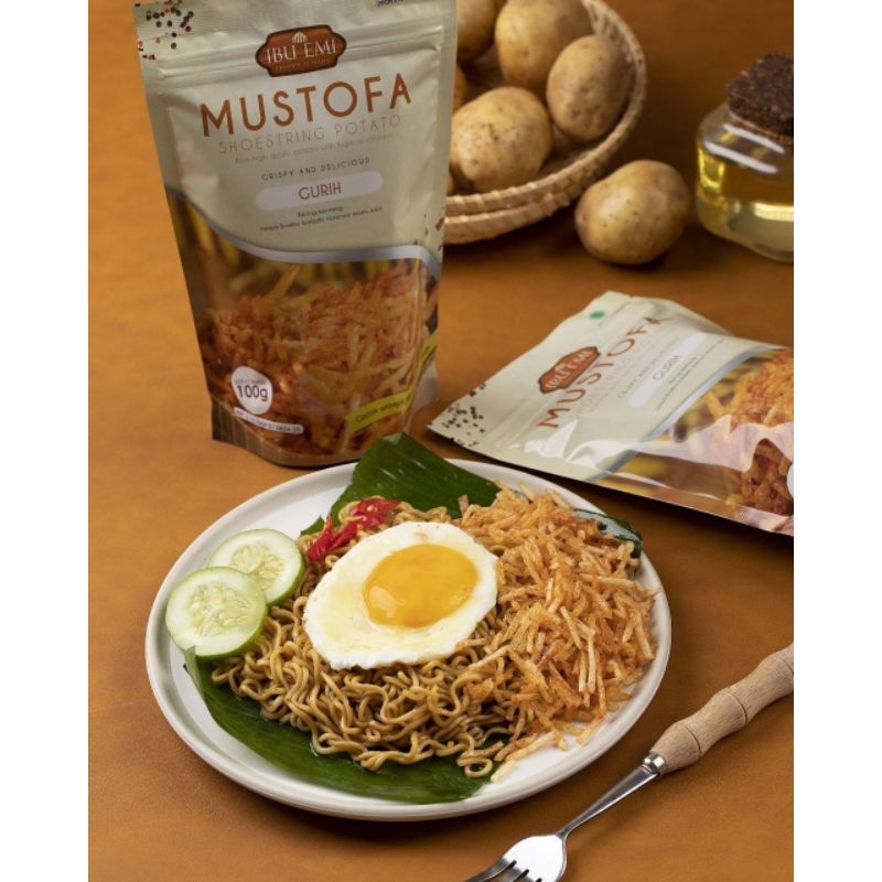 

KENTANG MUSTOFA BU EMI READY STOCK SNACK KENTAMG KERING ENAK LEZAT