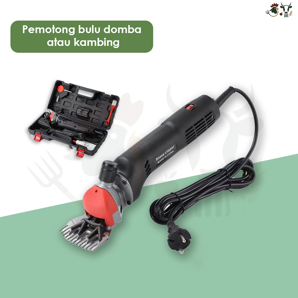 Mesin Pencukur Wol Domba Gunting Wol Listrik dan Pencukuran Wol Gunting Listrik Sheepclipper