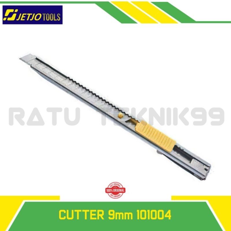 

Pisau Cutter 9mm JETJO TOOLS 101004 / Knife Case - Snap Off Knife LAKONI PRO