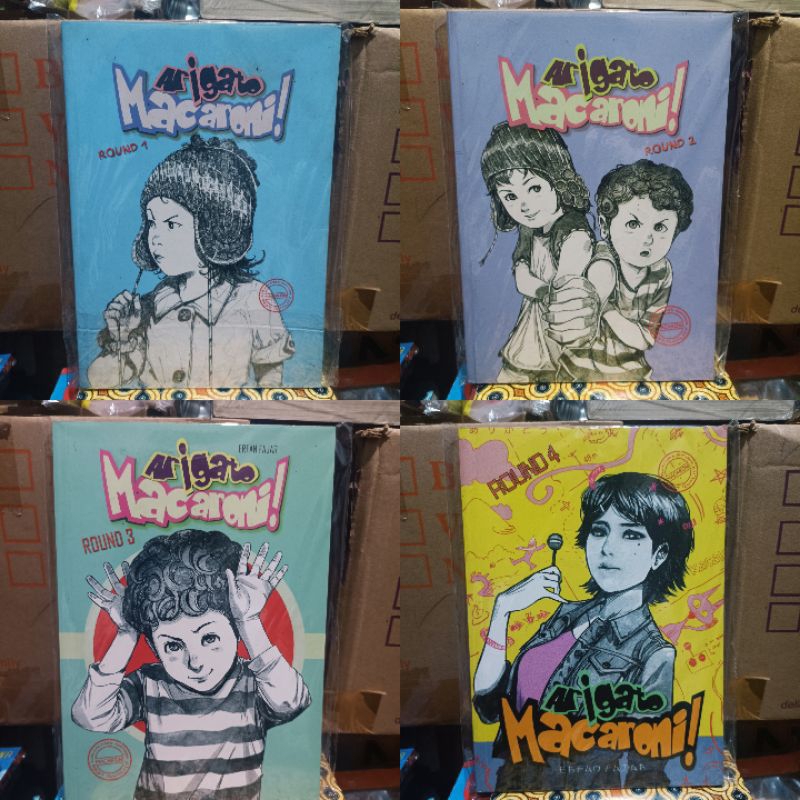 Komik arigato macaroni 1,2,3,4 / komik arigato macaroni vol 1,2,3,4