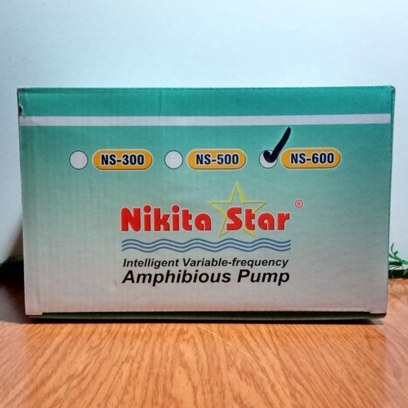 NIKITA STAR NS 600 NS600 MESIN POMPA KOLAM AQUARIUM HIDROPONIK
