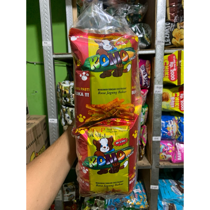 

CHIKI KOMO RASA JAGUNG BAKAR ISI 10 PCS