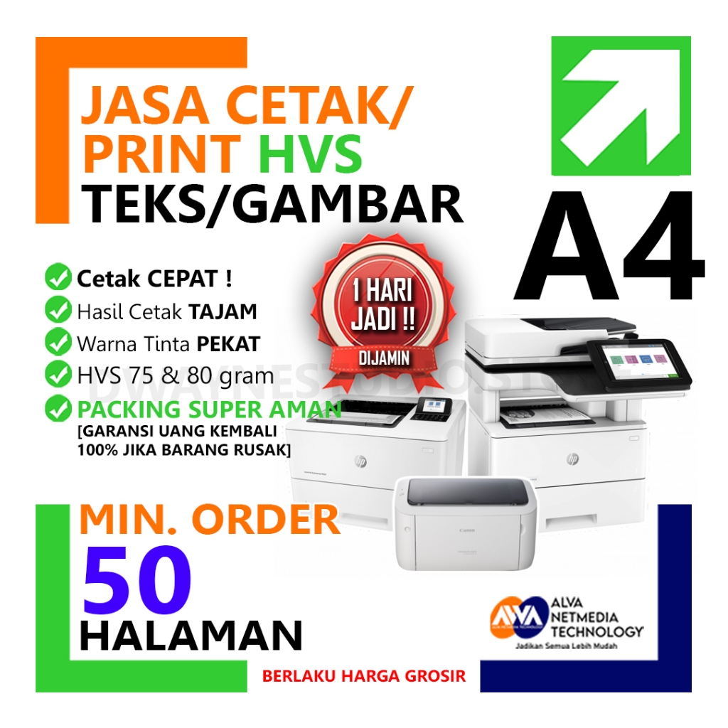 

PRINT CETAK DOKUMEN GAMBAR HVS A4