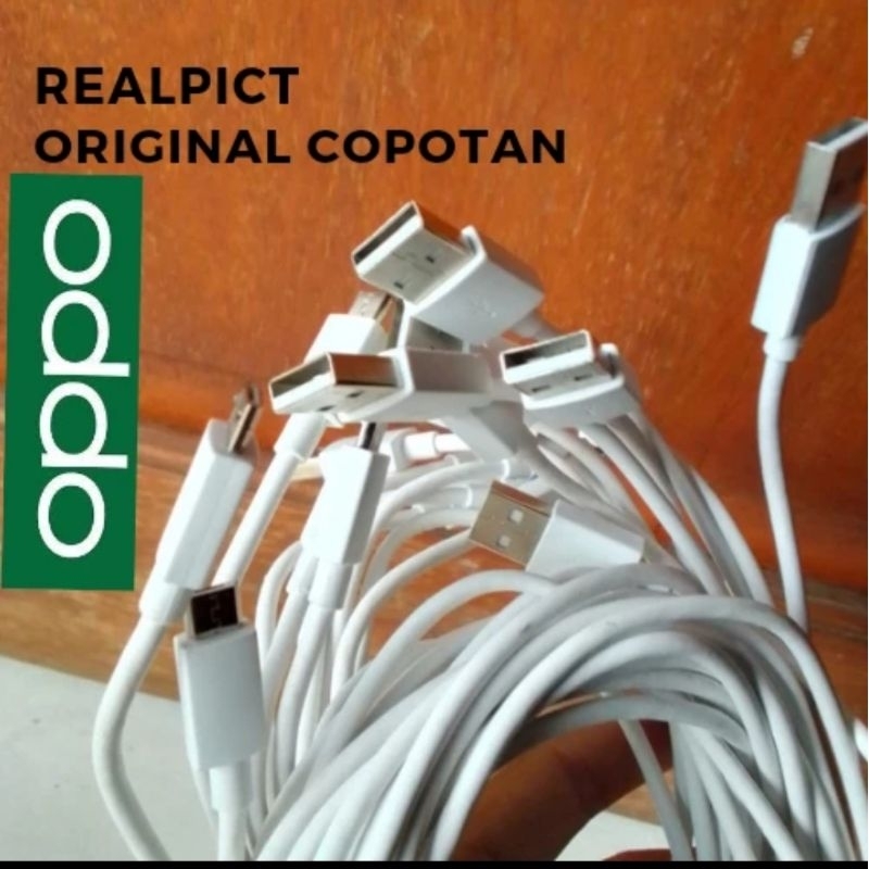 kabel original bawaan oppo Micro usb