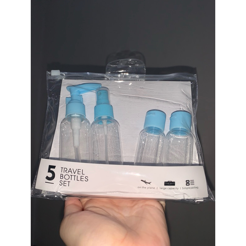 NiceSo Travel Bottles Set + Pouch Travel (NEW)