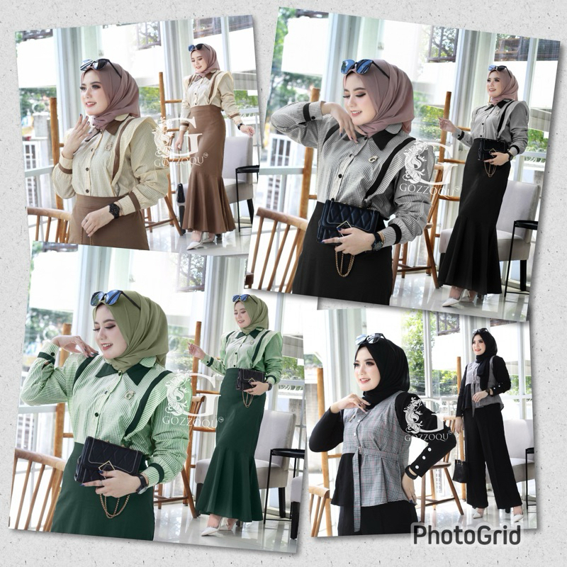 ONE SET GOZZOQU/KIMARI ONE SET/AGNIA ONE SET BY GOZZOQU/ZIRA ONE SET BY GOZZOQU/AYANA ONE SET BY GOZ