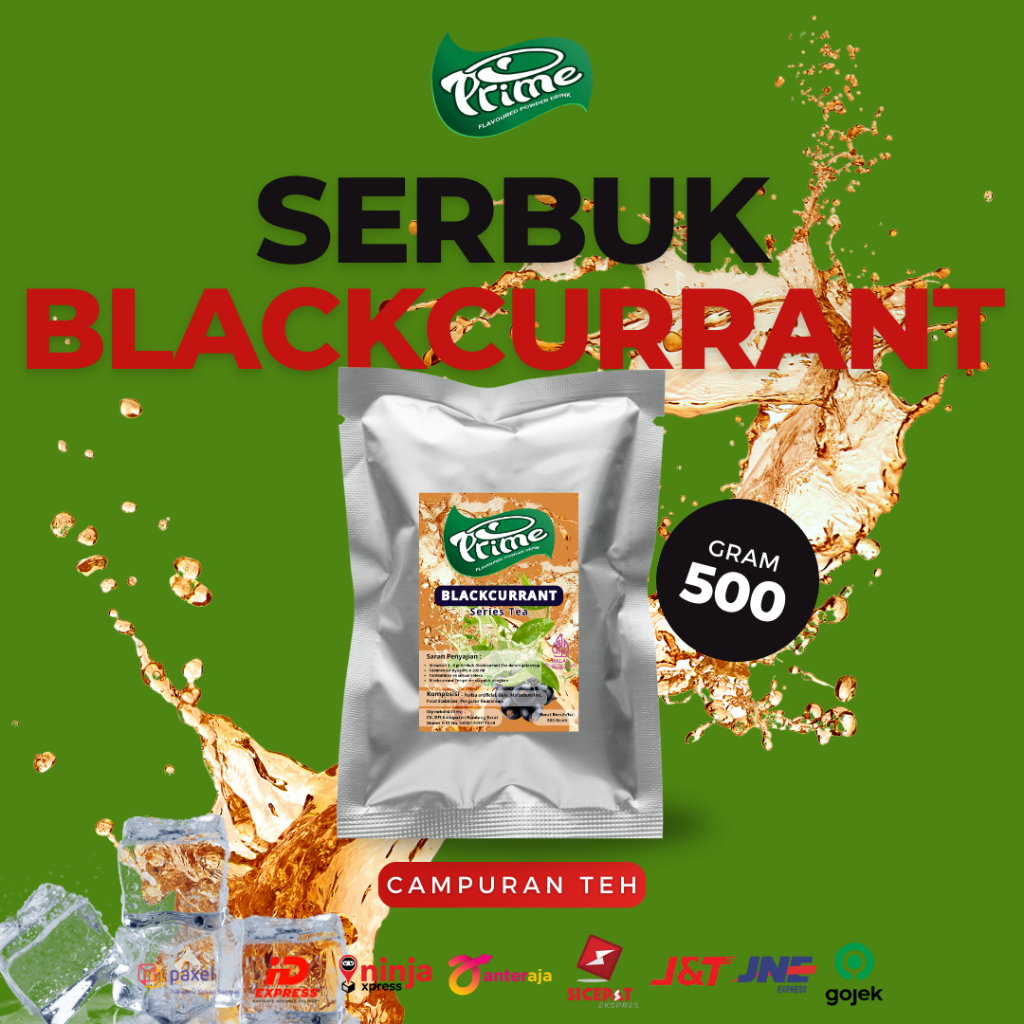 

Bubuk Prime Series Tea Rasa Blackcurrant 500 gr