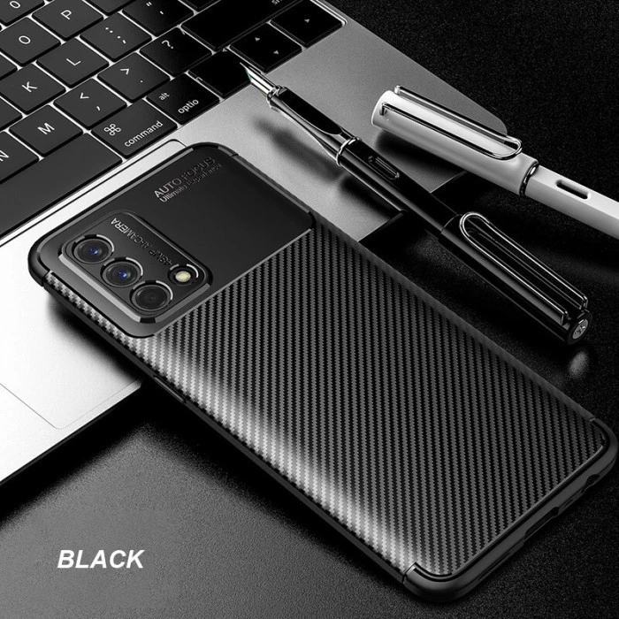 OPPO A74 4G 5G CASE AUTO FOCUS SLIM CARBON (ARMOR PROTECTION)