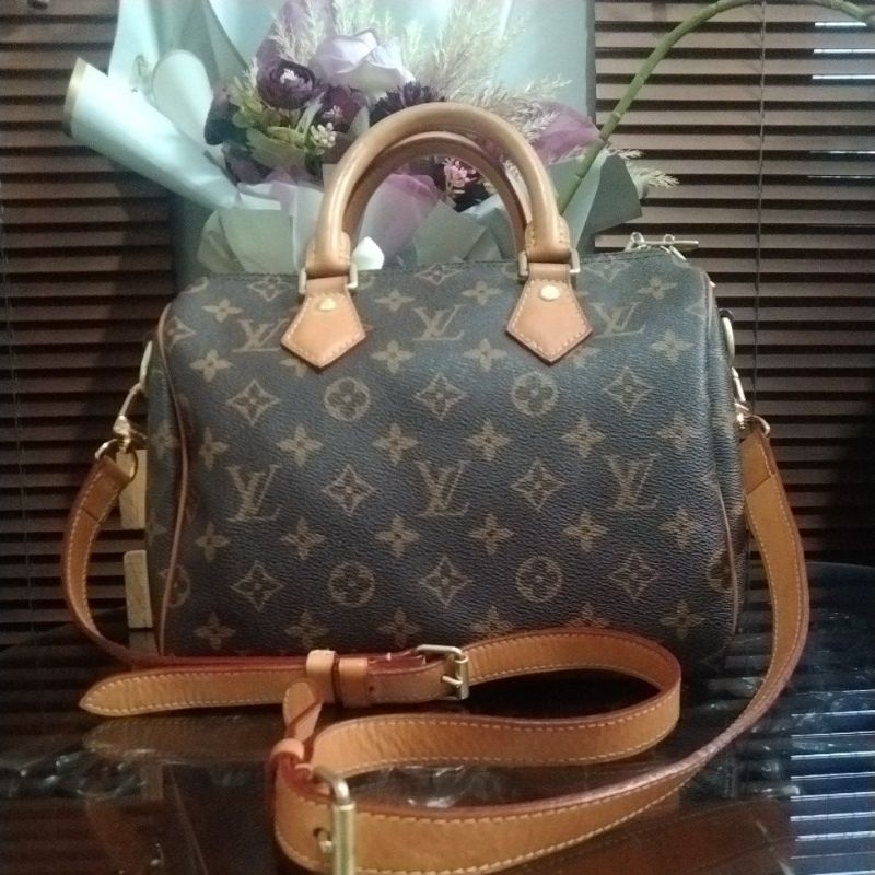 tas preloved / second lv bandoulier speedy size 25