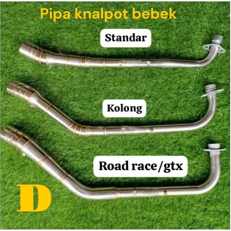 PIPA KNALPOT BEBEK ROAD RACE LEHER KNALPOT JUPITER Z VEGA GRAND ASTREA PIPA KNALPOT BEBEK ROAD RACE 