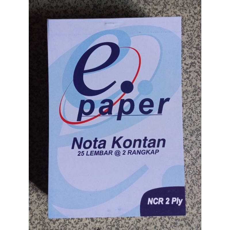 

Buku Nota Kontan Kecil 2ply 25 lembar