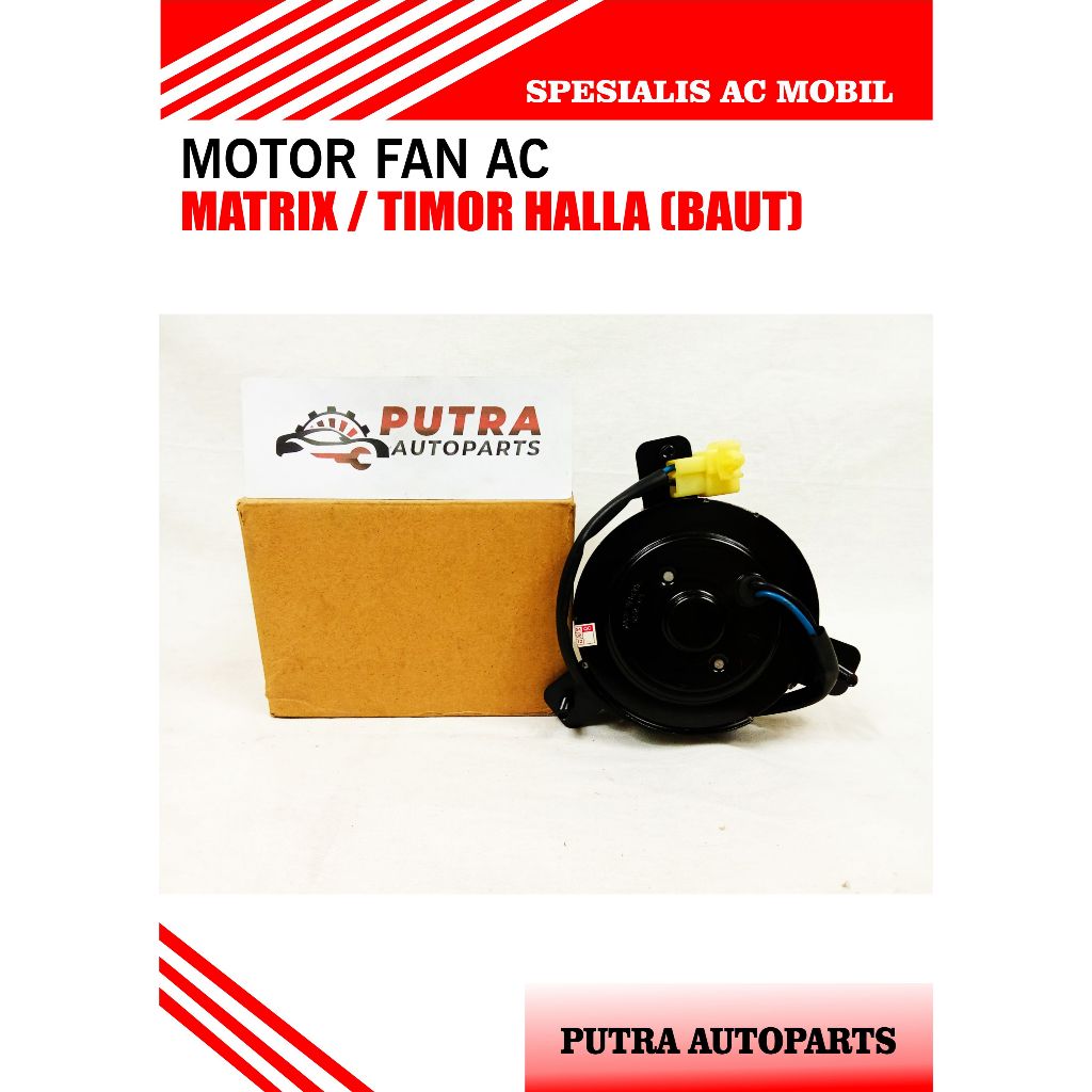 MOTOR FAN AC MOBIL MATRIX TIMOR HALLA (BAUT) ( 97786-17000 )