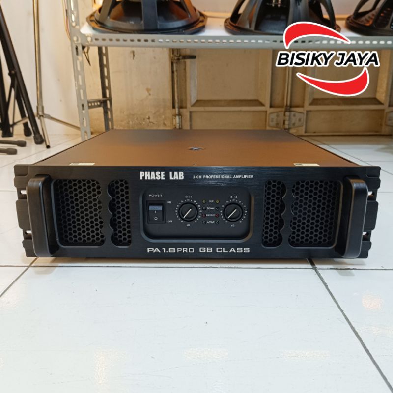 Power 2 channel Phase Lab PA 1.8 PRO Class GB Original Power PhaseLab PA1.8 PRO class GB