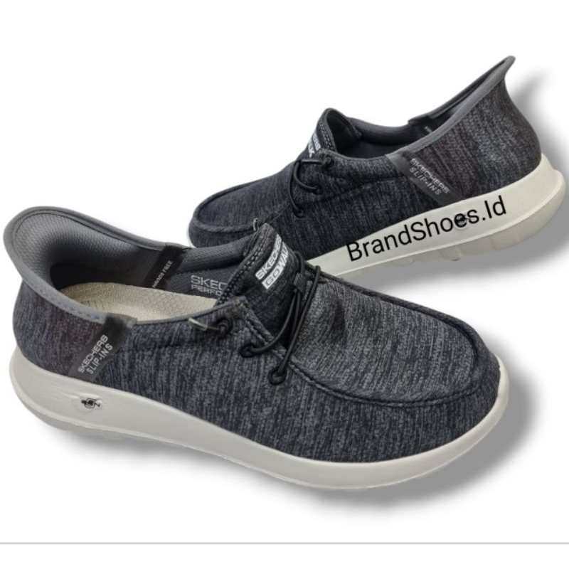 SKECHERS SLIP INS GOWALK MAX PRIA/SKECHERS SLIP INS  GOWALK MAX/SKECHERS PRIA/SEPATU PRIA/SLIP ON PR