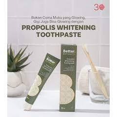 Botanics Propolis Toothpaste dan / Better Botanics Propolis Whitening Toothpaste  - Pasta Gigi , Odo