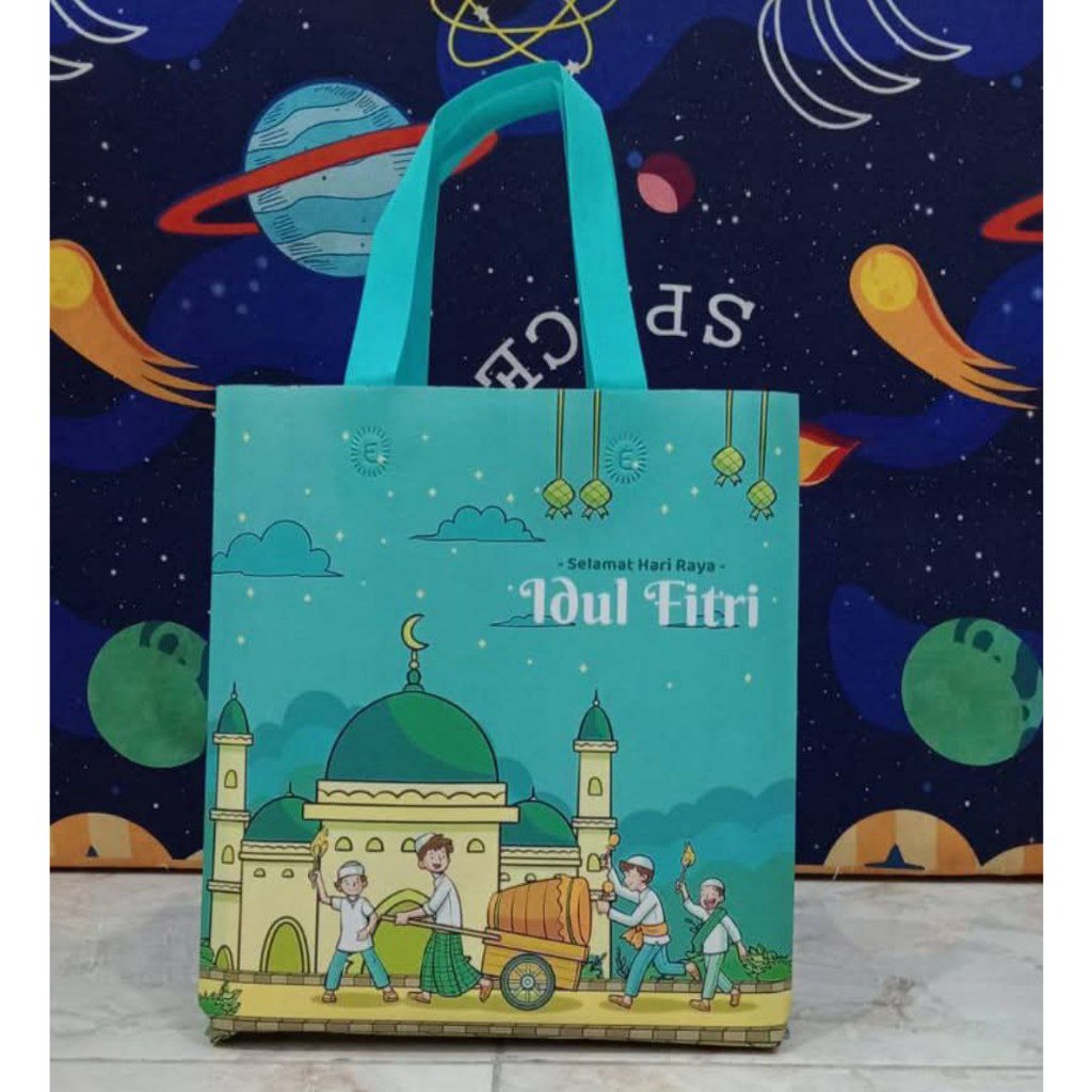 

[ HLS ] TAS HANTARAN LEBARAN 30X40 X 10 CM PRESS LAMINASI (1PACK ISI 12 PCS)