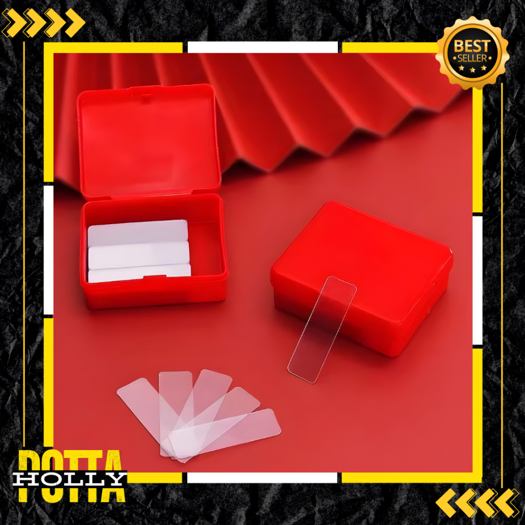 POTTAHOLLY Nano Tape Papan Kotak Double Side Tape Magic Perekat Dinding / Stiker Double Tape Bening 