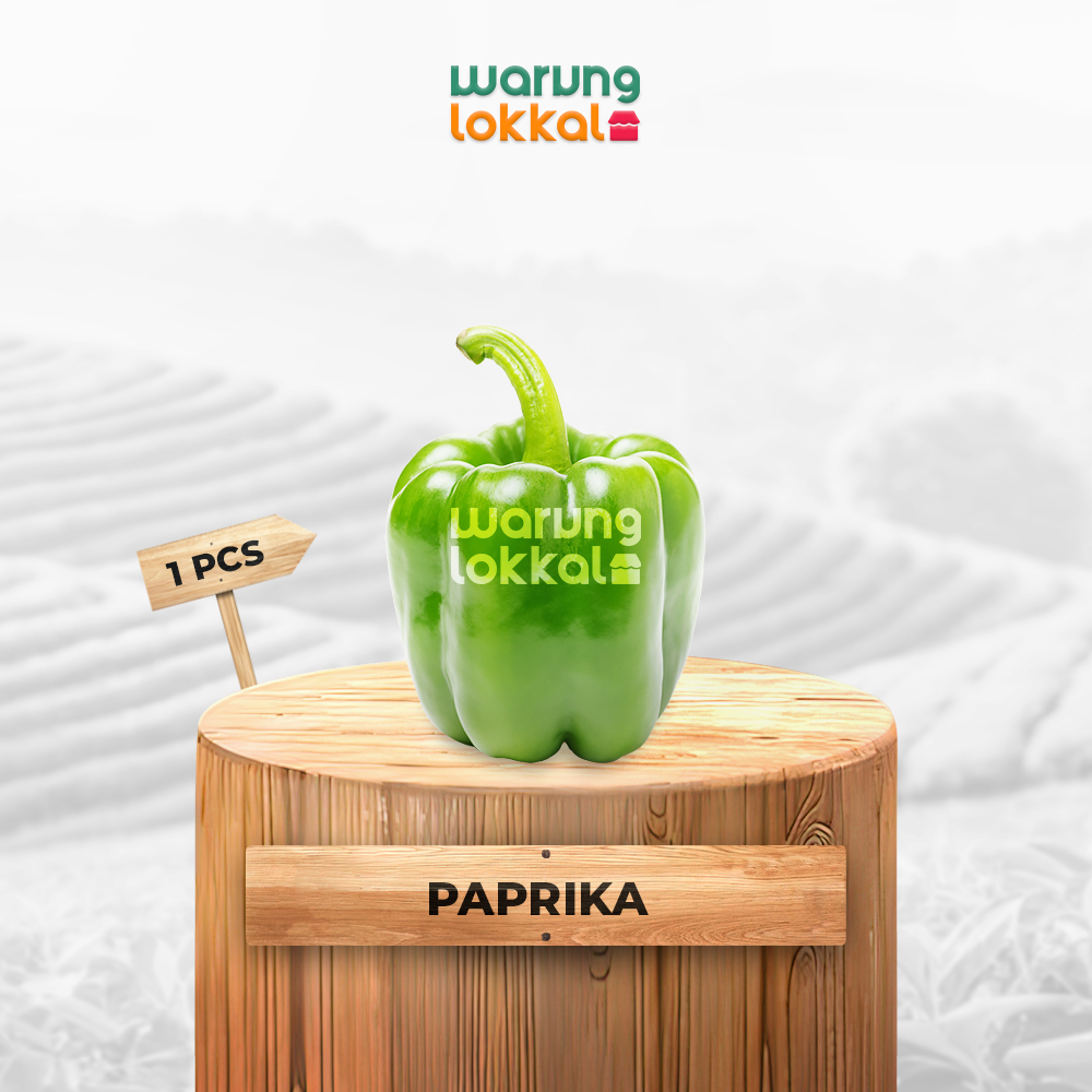 

Paprika 1 Pcs - Warung Lokkal