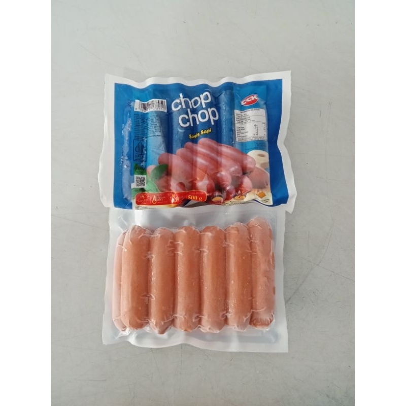 

Chop-chop sosis bakar Sapi mini isi 12 500gr