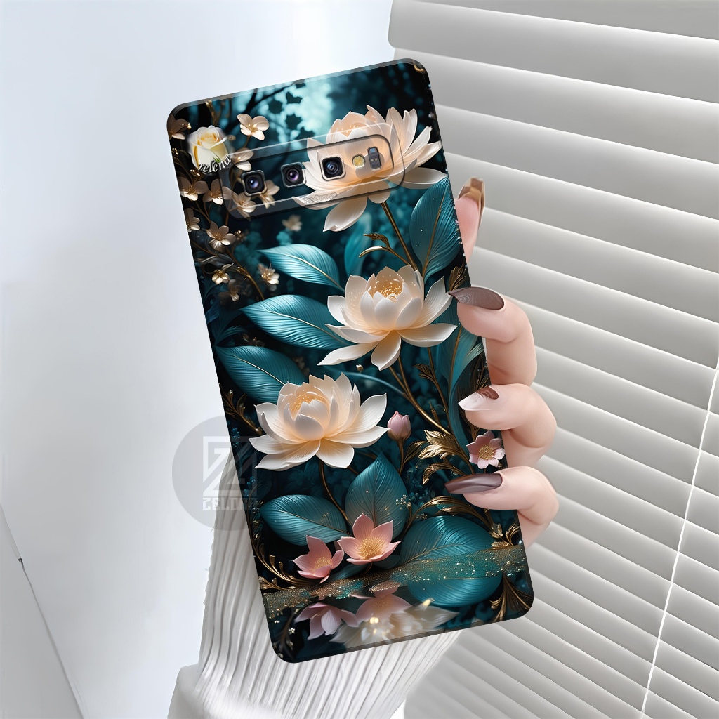 Sofcase Samsung Galaxy S10 Plus Silikon Pro Camera Case Bunga ZELORA Case Samsung Galaxy S10 Plus Ke