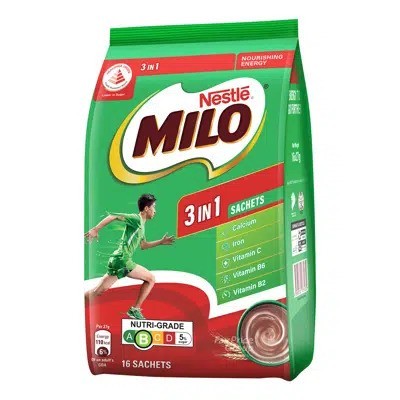 

Milo 3 in 1 Instant Chocolate Malt with Milk Regular SINGAPORE