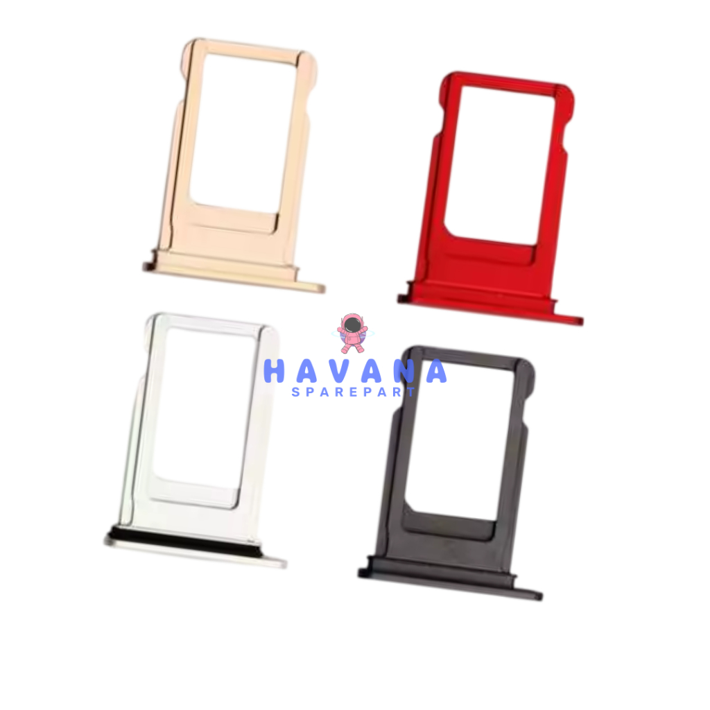 SIMTRAY SIMLOCK TEMPAT KARTU IPONE 8 PLUS - ORIGINAL FULLSET
