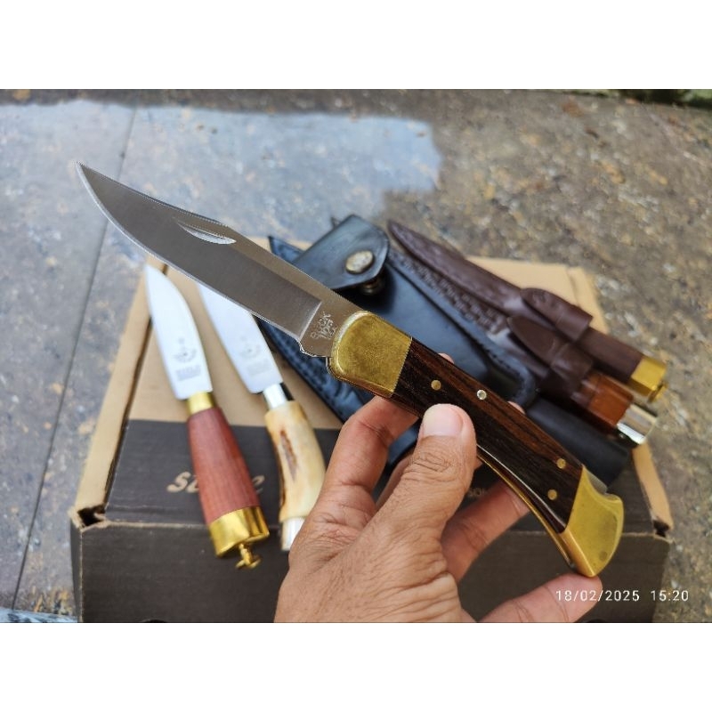 Pisau Lipat Buck 110 USA Original
