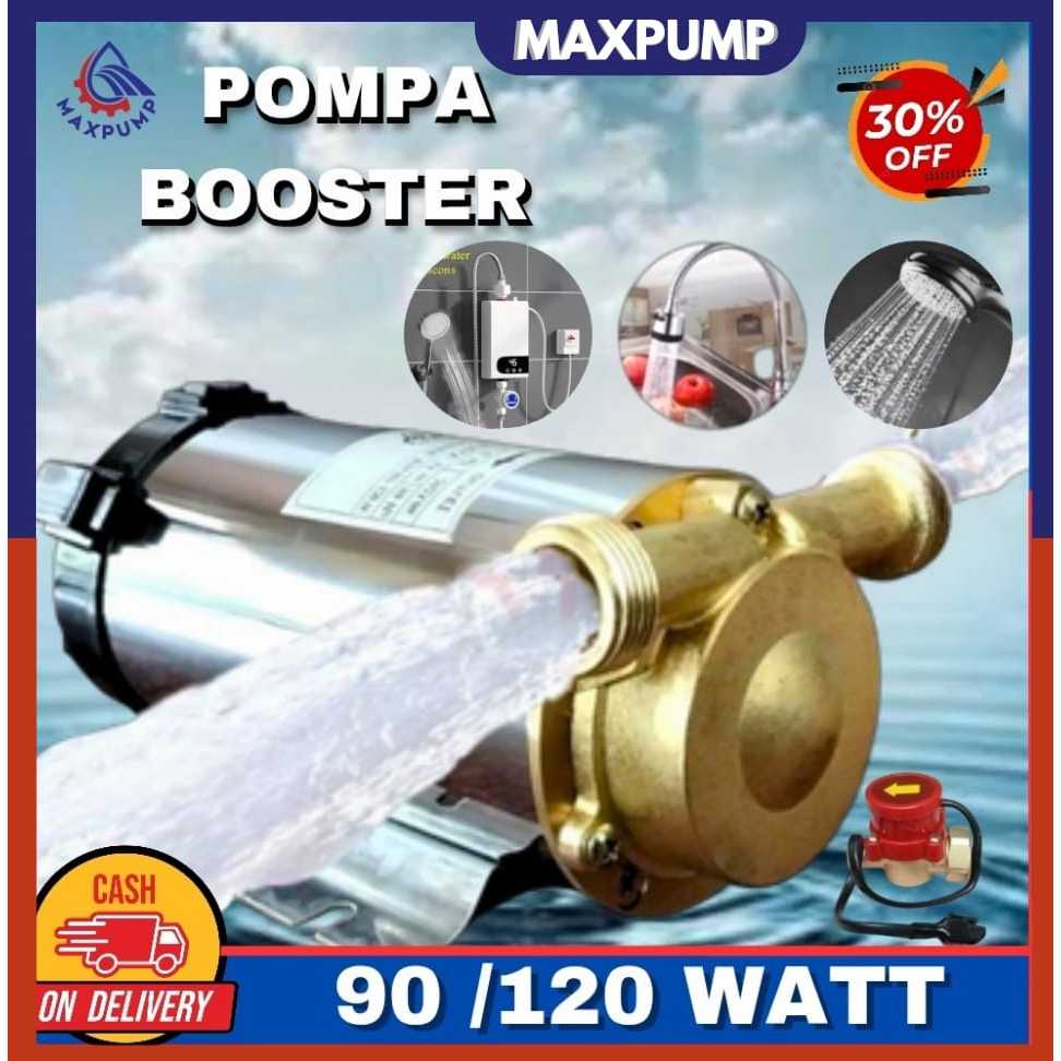 MAXPUMP Pompa Pendorong Pompa Air Booster 90W 120W BOOSTER Pump Low Pompa Dorong AUTO Pompa rumah ta