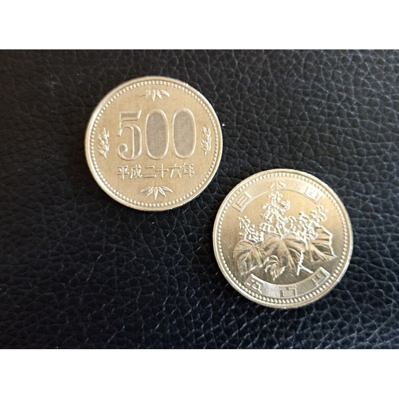 koleksi koin 500 yen Jepang