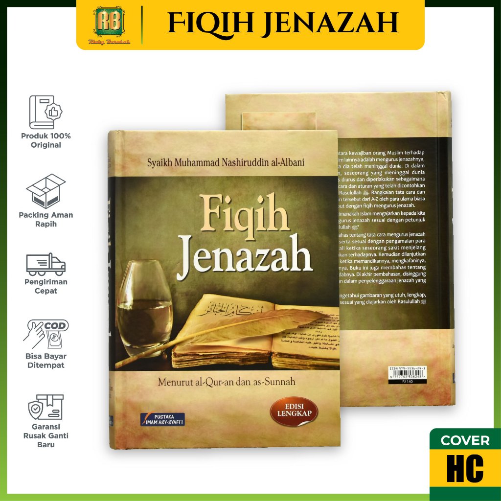 BAYAR DITEMPAT - FIQIH JENAZAH HC (PIS) - Buku Mengurus Jenazah - Buku Fiqh Ibadah - Buku Islamic