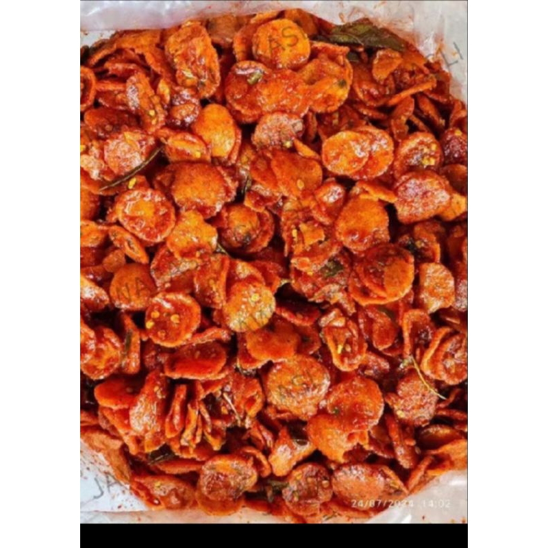 

sosis goreng pedas daun jeruk berat 500 gram