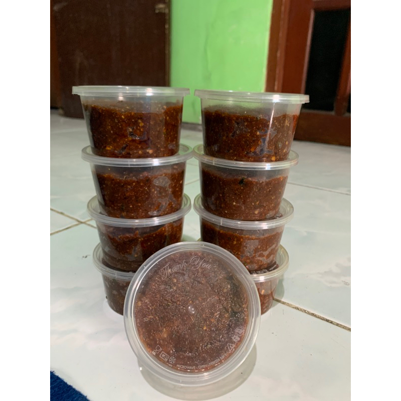 

SAMBAL PECEL MBAH DARMI KHAS MADIUN ASLI!!! [250gr] / Daun jeruk [Homemade]