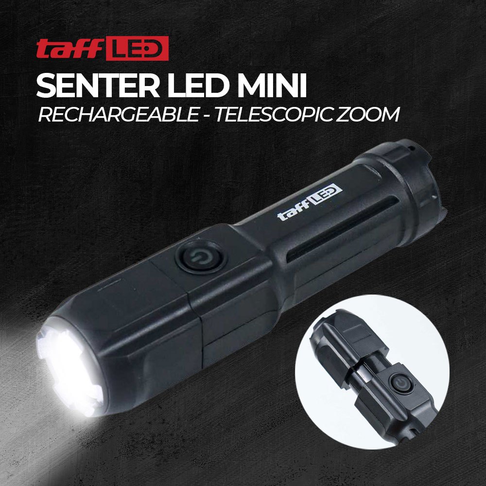 Senter Mini Senter LED Mini Rechargable / Senter Camping / Senter LED