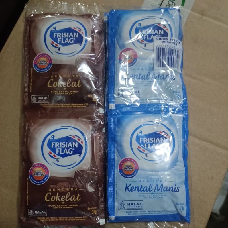 

Susu Bendera Frisian flag Sachet