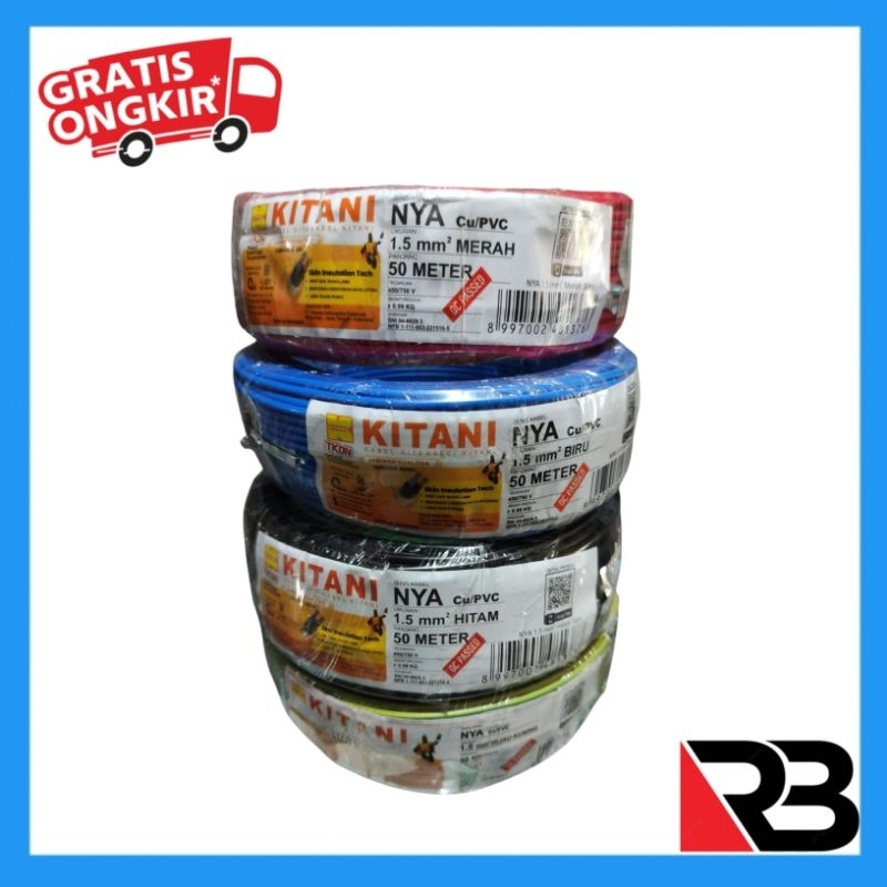 Kabel NYA Kitani 1,5 50m