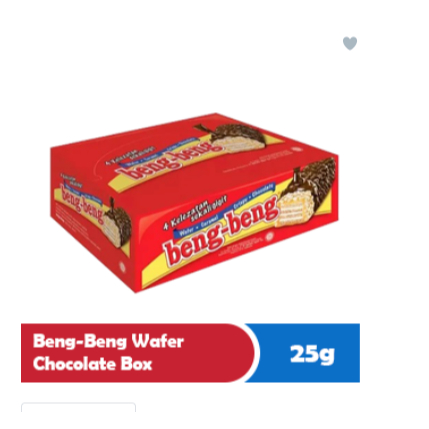 

BENG-BENG WAFER CHOCOLATE BOX 17x25g