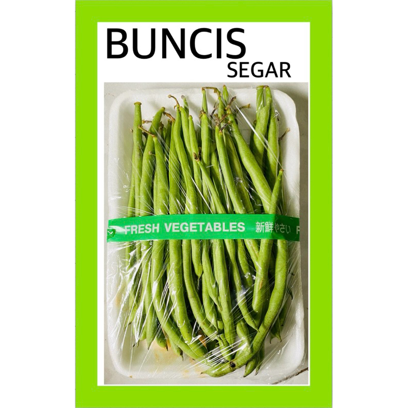 

SAYUR SEGAR (BUNCIS)