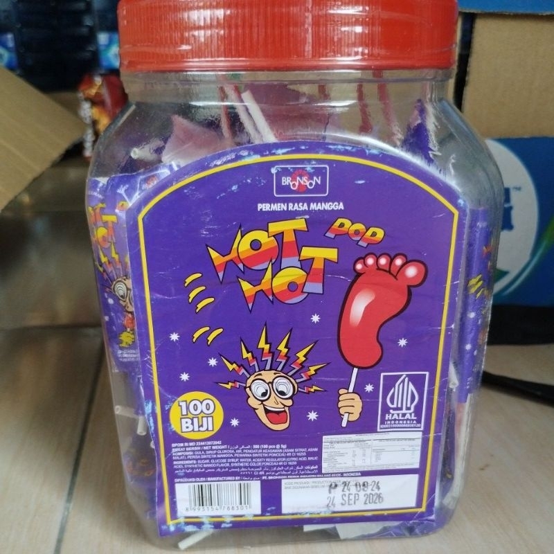 

Permen HOt Hot Pop 1 Toples (100pcs)