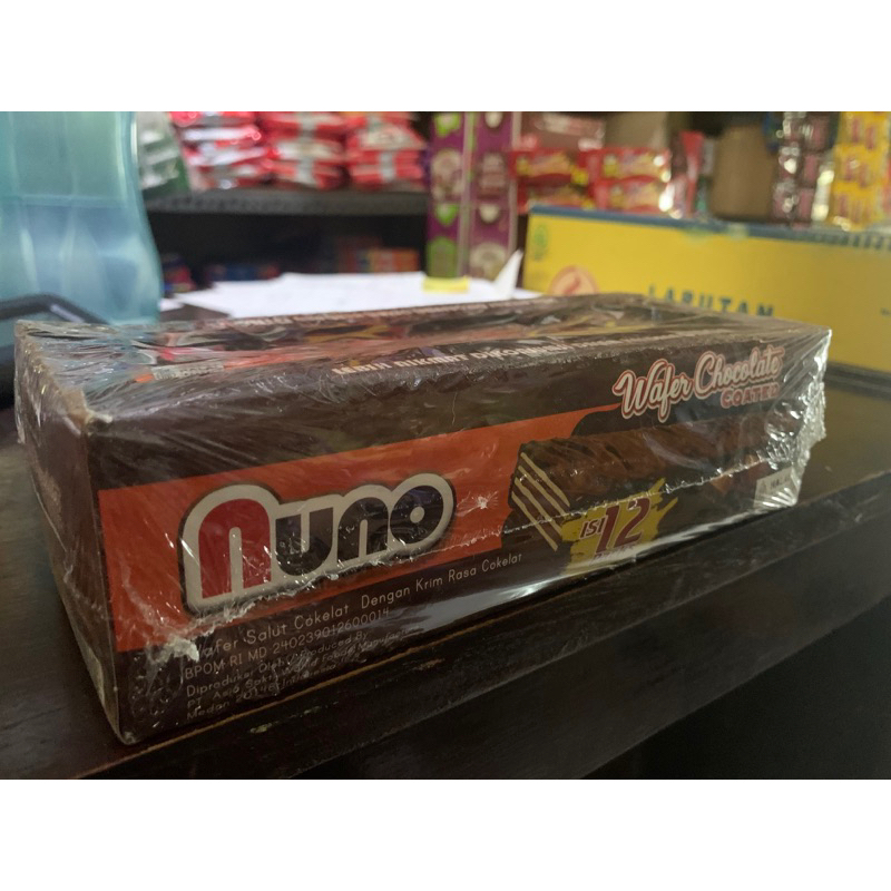 

Nuno Wafer Cokelat 1 box (12pcs)