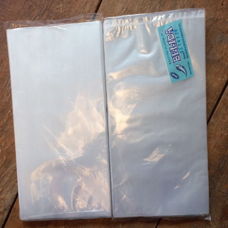 Plastik PP Belida Ketebalan 03/06 Ukuran 14x28 berat 250gram