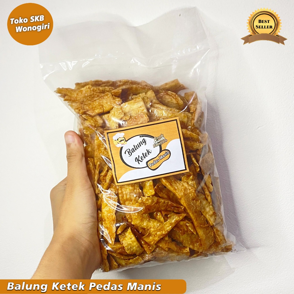 

400gr Balung Ketek Pedas Manis Gurih Renyah