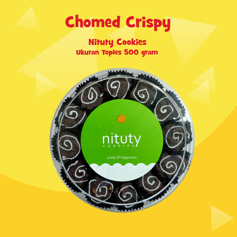 

Kue Kering Chomed Crispy 500gr Nituty Cookies