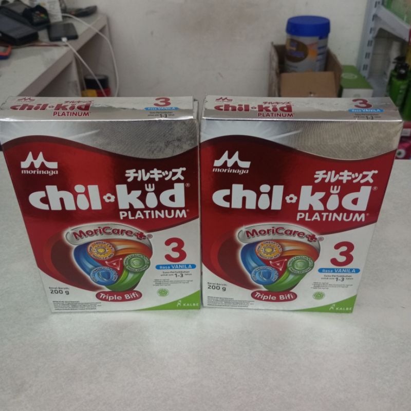 

Morinaga chilkid platinum 200 gr 2 pcs . exp november 2025