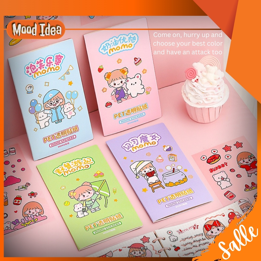 

(MI) Stiker 2D Anti Air Karakter Kartun Sticker Amplop Mini